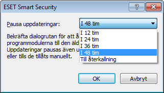 4.5.1.2.3 Ansluta till LAN Vid uppdatering från en lokal server med ett NT-baserat operativsystem, krävs som standard autentisering för varje nätverksanslutning.