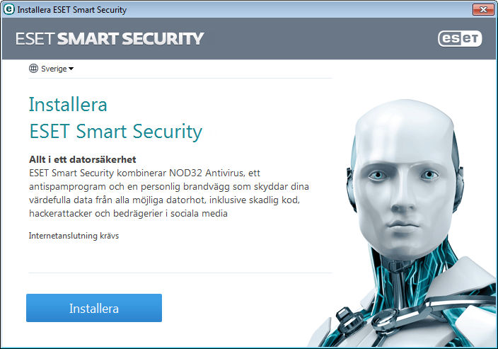 2. Installation Det finns flera sätt att installera ESET Smart Security på din dator.