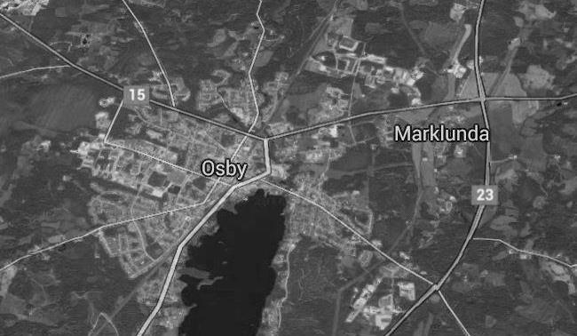 OSBY KOMMUN Definition av utredningsområde Området av intresse för utredningen av det nya handelsområdet ligger i utkanten av Osby tätort, öster om riksväg, mittemot Lars Dufwa.