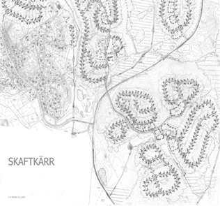 3. Fall Porvoo - Integrerad energi- och stadsplanering 3.4. Referensfallet 0 + - Business as Usual Referensfall: Gamla stadsplanen från 2007. Men med passivbyggnader.