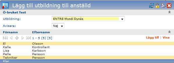 42 (51) Sida 4. Markera den eller de rader som finns i listan och klicka på Attestera. 3.