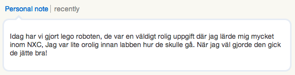 4. Analys Laborationen gick bättre än vad jag trott. Jag har endast programmerat i java tidigare och trodde att detta skulle vara helt annorlunda.