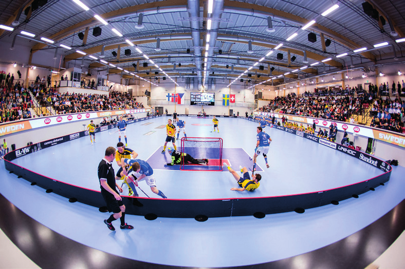 Vår fantastiska arena Fortnox Arena är världens modernaste innebandyarena. Arenan ägs av föreningarna IBK Vöikers och Växjö IBK (Vipers). Här är full aktivitet veckans alla dagar.