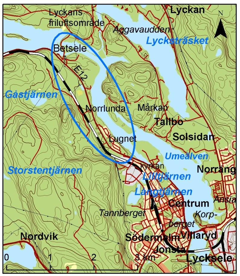 VÄG E12 GC-VÄG NORRLUNDA- BETSELEDAMMEN Titel MUR Prjektnummer 2454533 Handling nr 1G140002 Dkumentsdatum 2016-12-24 Ärendenummer TRV2013/67276 Rev datum 5 (9) 1 Objekt 1.