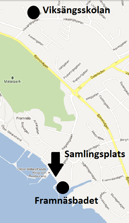 Sida 3 Friluftsdag Fredag v 7 Aktivitet: Skridskor på Mälaris Utrustning: Kläder för att vara ute under rådande temperatur och väder. Skridskor och hjälm. År 6 Samling utanför Framnäsbadet kl. 08.