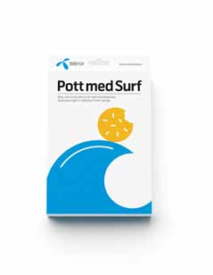 Telenor Pott med Surf Ring, SMS:a, och MMS:a för hela månadspotten, fri mobilsurf ingår! Ring, sms:a och mms:a för hela månadsbeloppet - från 9 öre/min. Fri mobilsurf inom Sverige ( Mbit/s) ingår.