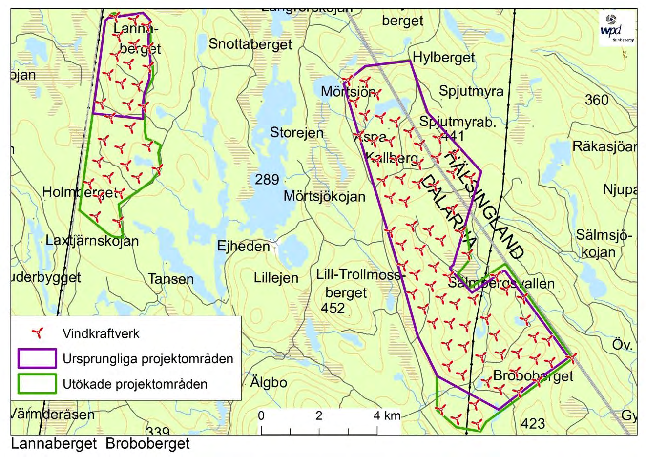 LOKALISERING, UTFORMNING OCH OMFATTNING Figur 3-F.