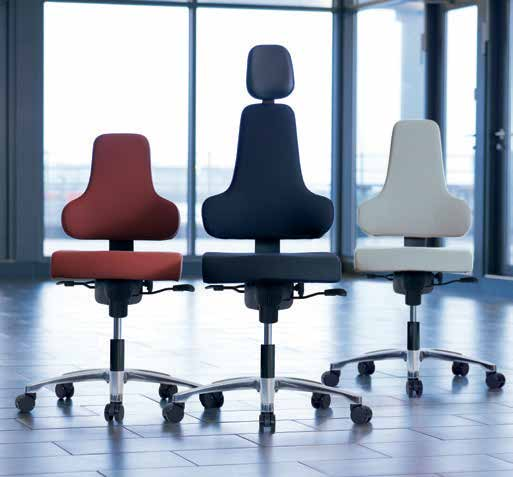 RBM 700 series Det här är en arbetsstol som både syns och känns. Modern, distinkt design och användarvänlig funktion.