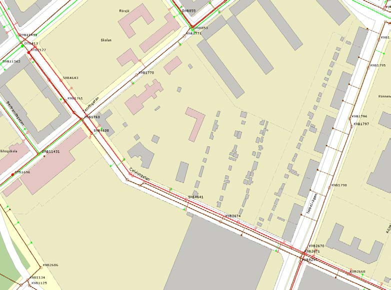 BILAGA 3 Norra Sorgenfri, Celsiusgatan Planerad förlängni Kombinerad 750-ledning Kombinerad 1200-ledning Norra Sorgenfri, Celsiusgatan Syftet med projektet i Norra Sorgenfri är att kunna göra om