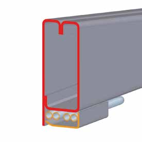 Parallel - o - Matic Vid konstruktionen av den nya helt hydrauliska frontlastaren POM-VX, speciellt fokus låg på en stabil konstruktion, god sikt och ergonomisk hantering.