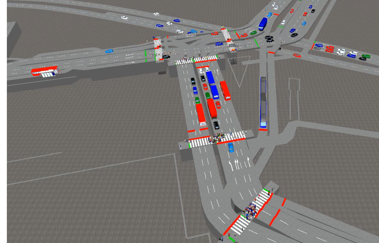 Trafikkontoret, Stockholms Stad NYA UTFORMNINGSFÖRSLAG: 1. STEG 1 FM, EM 2. STEG 2 FM EM UTAN SPÅRVAGN 3.