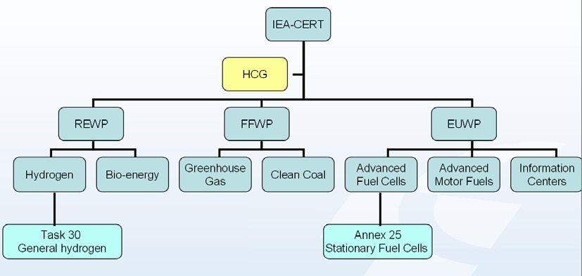 Mer detaljerad information finns på www.iea.org Det finns 6 olika Annex inom IEA Advanced Fuel Cells Implementing Agreement.