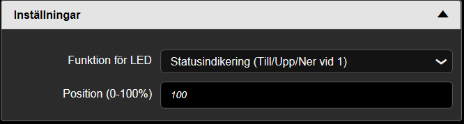 4.3.2 Funktionerna Persienner upp / Persienner ned Om knappen/ingången beläggs med funktionen Persienn upp/ned kan den användas för att köra jalusierna upp och ned.