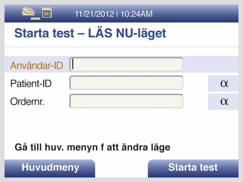 QC-resultat De visade resultaten lagras och kan återkallas med funktionen Granska QC-resultat i menyn Granska data. Välj OK för att slutföra QC-processen och återgå till huvudmenyn.