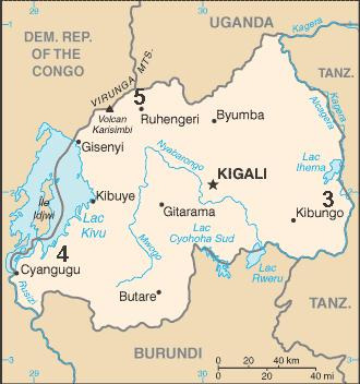 Uganda & Rwanda 1. Mabamba Bay Wetland System, Uganda 2. Lake Mburo National Park, Uganda 3. Akagera National Park, Rwanda 4. Nyungwe Forest National Park, Rwanda 5.