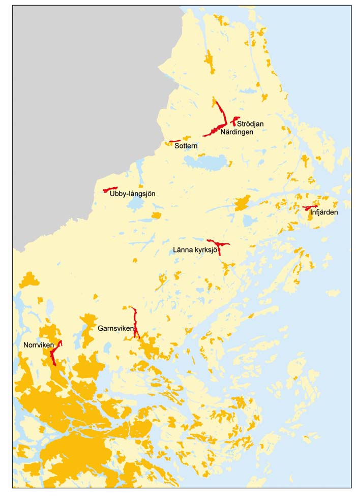 Inledning Föreliggande rapport redovisar resultat av makrofytinventering av åtta sjöar i Stockholms län sommaren 2008.