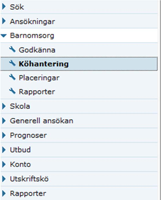 Köhantering fortsättning, skapa erbjudande 1.