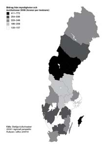 samt för möjligheten att finansiera sina utvecklingsinsatser med medel från EU:s strukturfonder, dvs. både från regionalfonden samt från socialfonden. I strategin har regeringen lyft fram bl.a. kulturområdets betydelse och potential för regionernas utveckling.