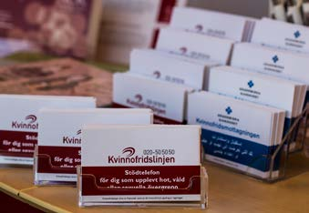 NCK VERKSAMHETSBERÄTTELSE 2015 Information sympatisk. Omkring hälften svarade att de blivit mer positiva till varumärket/ organisationen och lika många att de blivit mer engagerade i frågan.