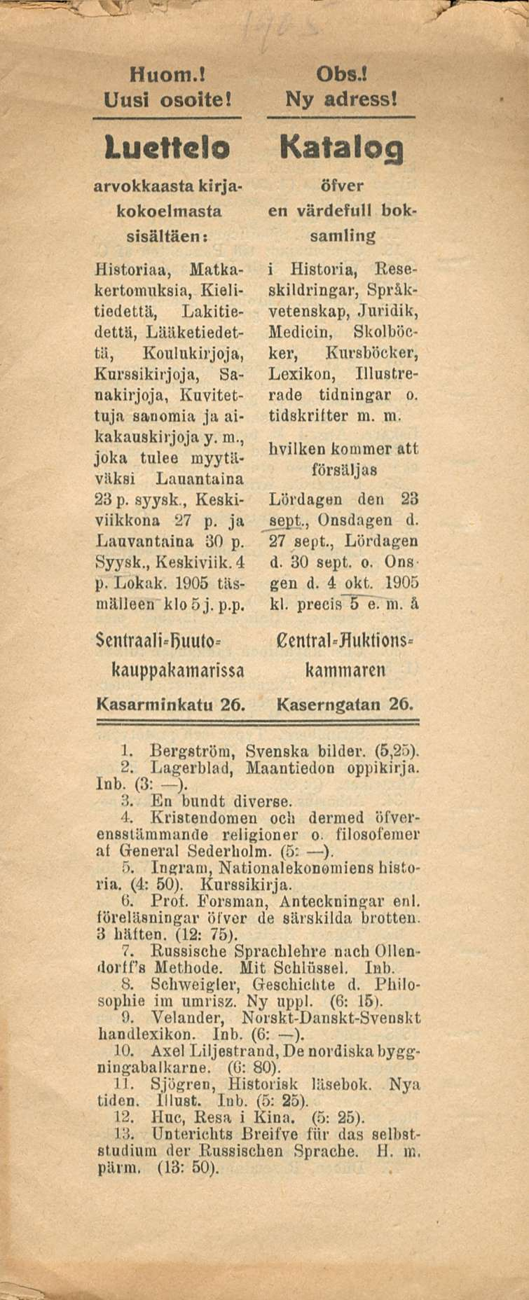 Huom.! Uusi osoite!