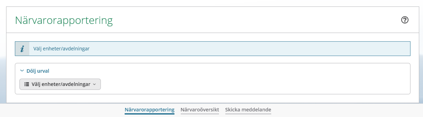 Healthcare & Welfare Sida 7/49 Man har även möjlighet att söka reda på en specifik enhet/avdelning och det gör man genom att skriva in namnet på enheten/avdelningen i textfältet sök, Du kan välja att