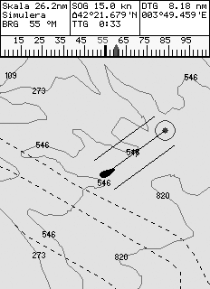 3-3 Goto Goto är ett enkelt sätt för rak navigering till en punkt.