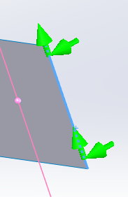 Exemplet använder lagerinformation från composite_stack-1.csv. Efter att lagren laddats in ser det ut som på bilden. 24 lager med 0,183mm tjocklek, symmetrisk upplagt.