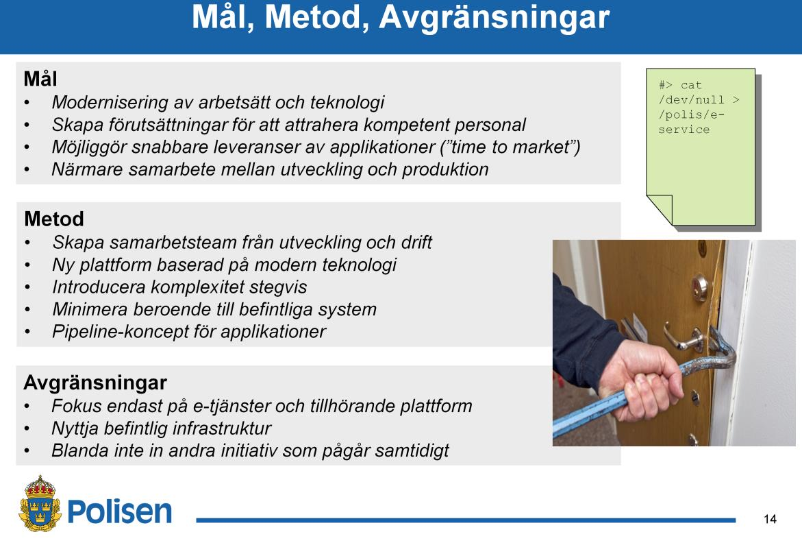 MÅL Modernisering av arbetssätt och teknologi Leder till ökad kompetens kring moderna teknik och automation.