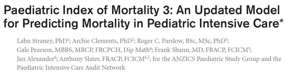 Pediatr Crit Care Med