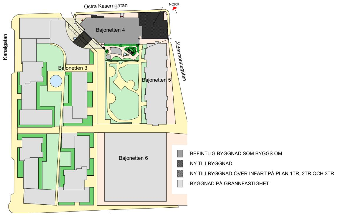 1 Uppdrag 1.1 Bakgrund På uppdrag av, har WSP Sverige AB utfört en översiktlig geoteknisk undersökning kv Bajonetten i Kristianstad, se figur 1.