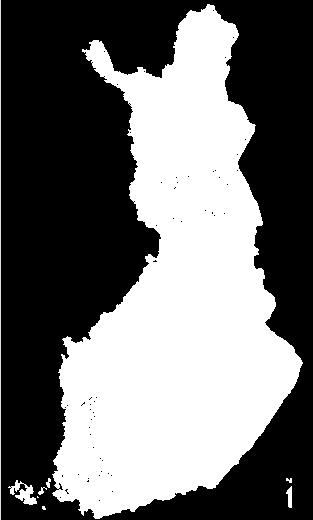 1. Lappland 2. Norra Finland 3. Västra och Inre Finland 4.