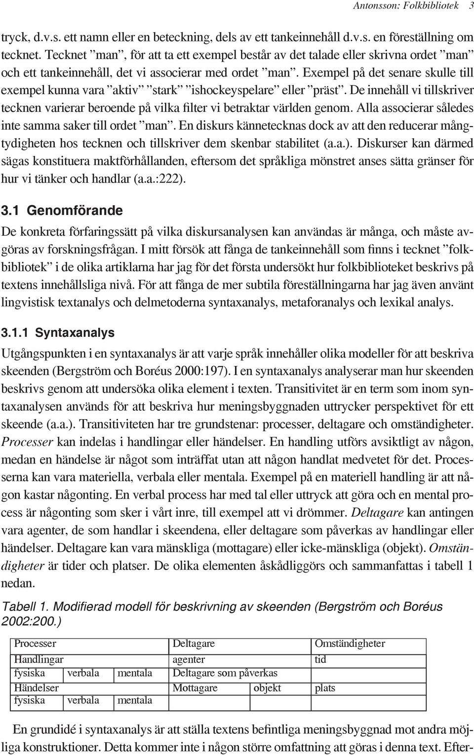 Exempel på det senare skulle till exempel kunna vara aktiv stark ishockeyspelare eller präst. De innehåll vi tillskriver tecknen varierar beroende på vilka filter vi betraktar världen genom.