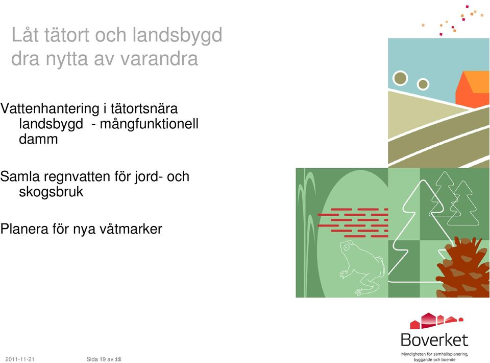 mångfunktionell damm Samla regnvatten för jord-