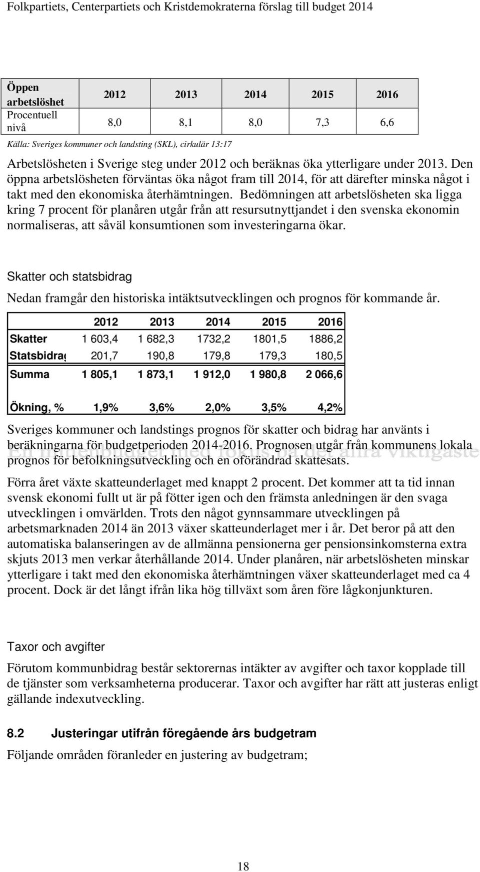 Bedömningen att arbetslösheten ska ligga kring 7 procent för planåren utgår från att resursutnyttjandet i den svenska ekonomin normaliseras, att såväl konsumtionen som investeringarna ökar.