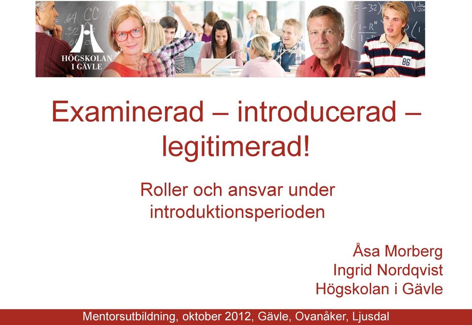 introduktionsperioden Åsa Morberg Ingrid