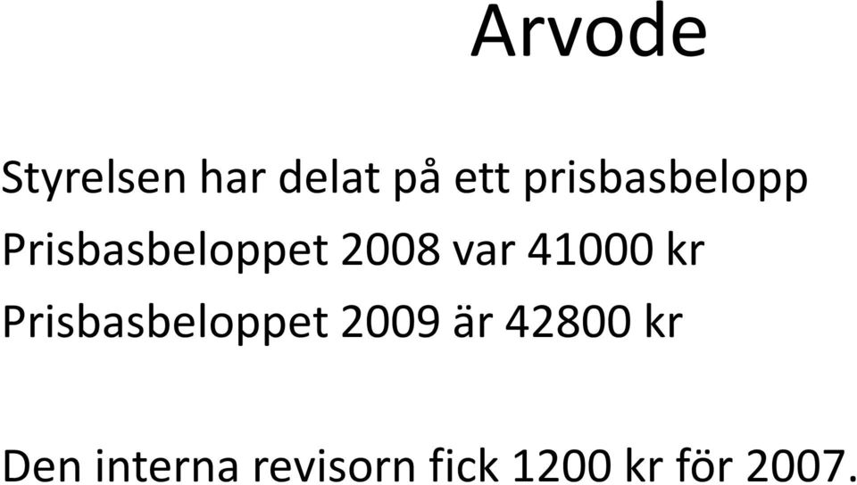 41000 kr Prisbasbeloppet 2009 är 42800