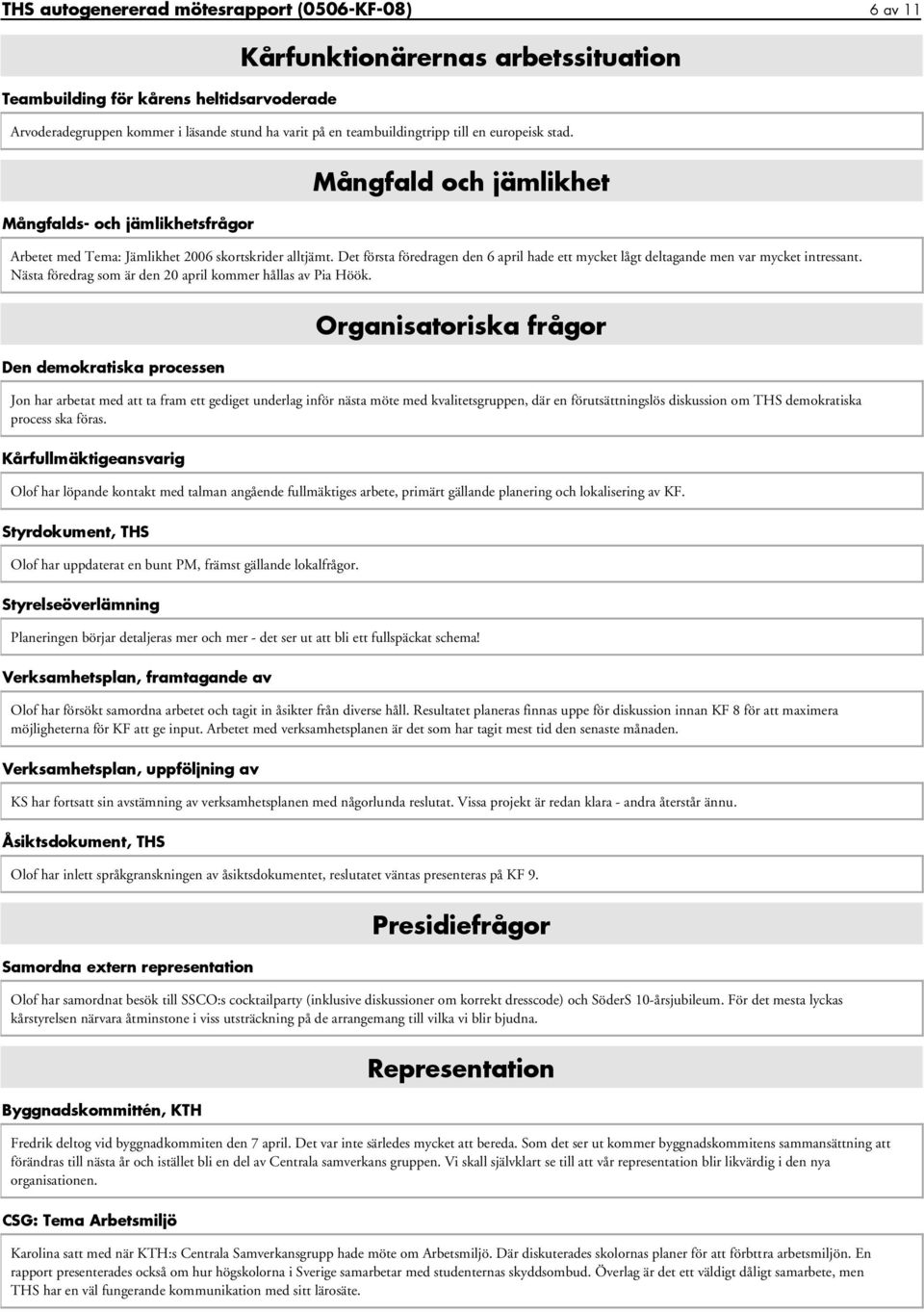 Det första föredragen den 6 april hade ett mycket lågt deltagande men var mycket intressant. Nästa föredrag som är den 20 april kommer hållas av Pia Höök.