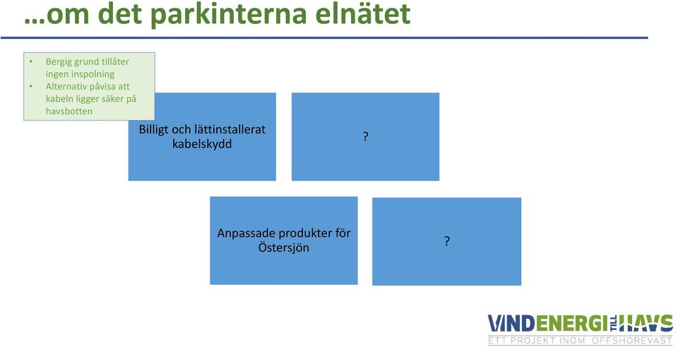 ligger säker på havsbotten Billigt och