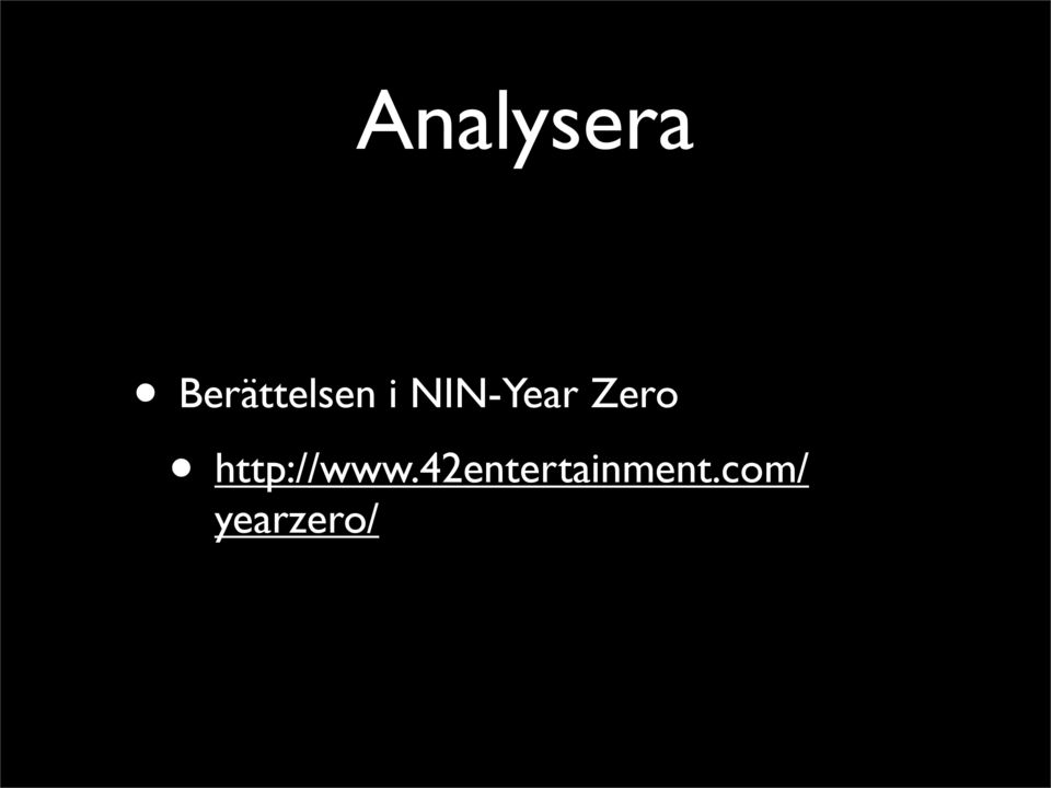 NIN-Year Zero