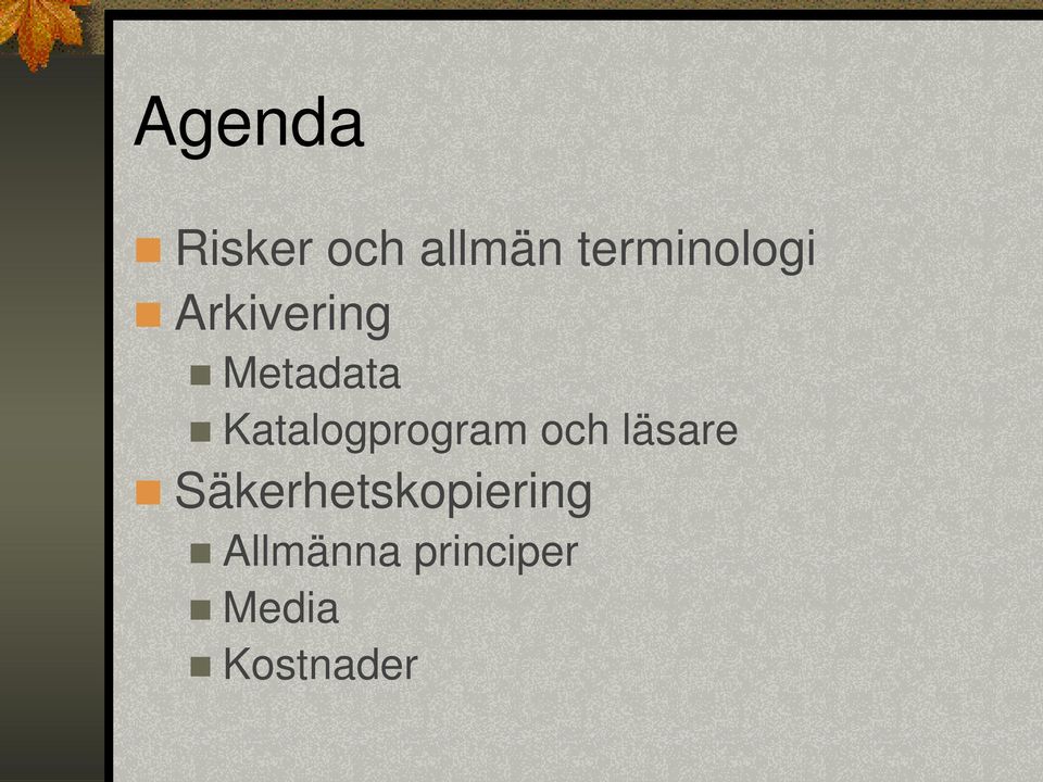 Katalogprogram och läsare