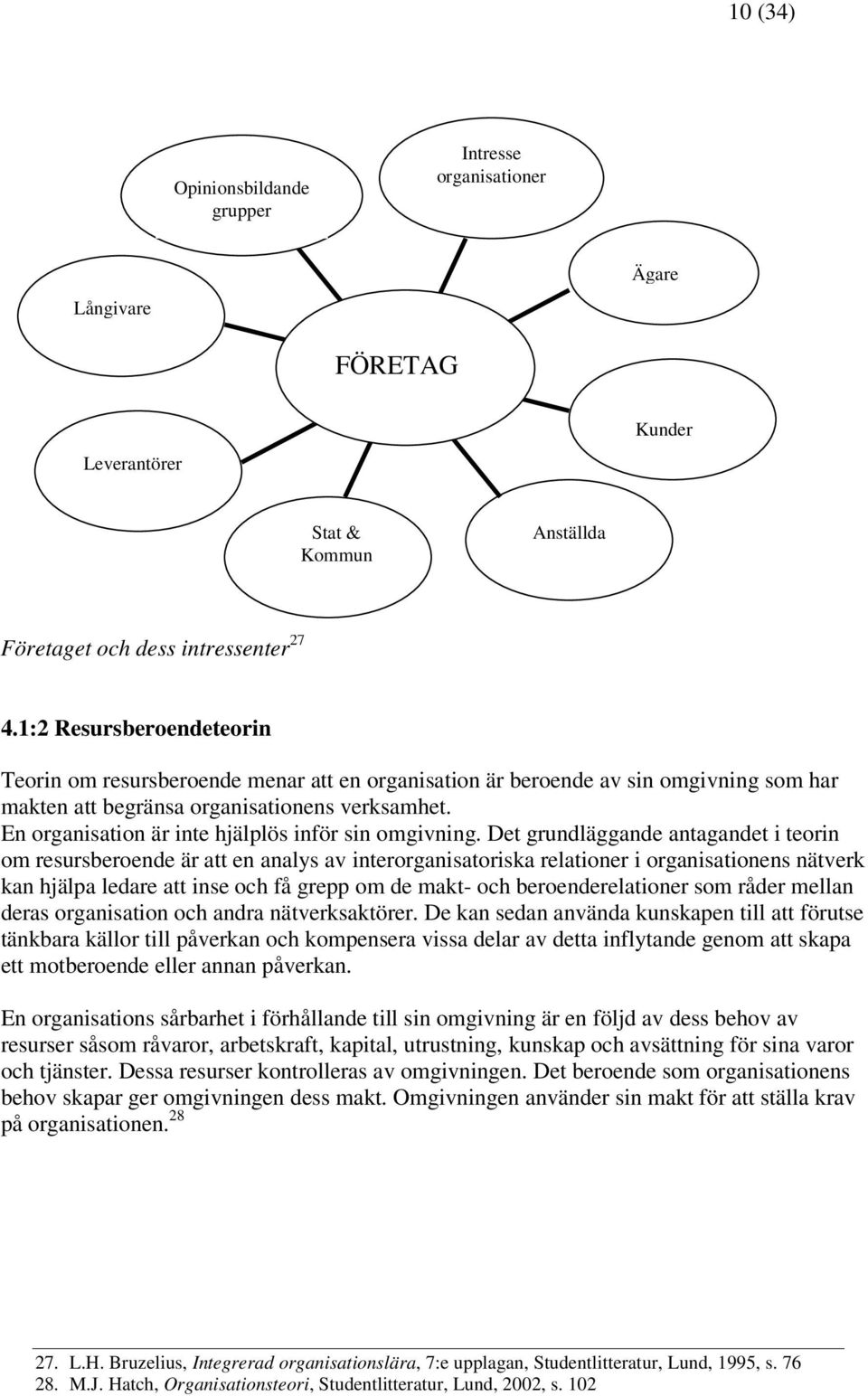En organisation är inte hjälplös inför sin omgivning.