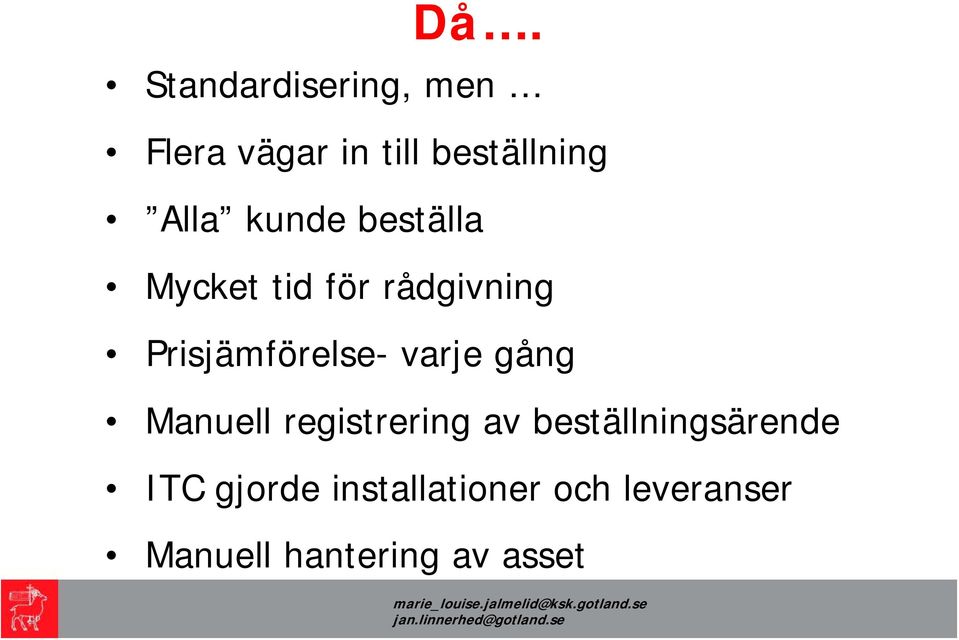 Prisjämförelse- varje gång Manuell registrering av