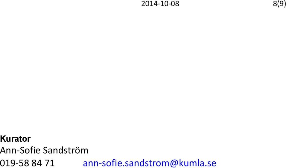 Sandström 019-58 84