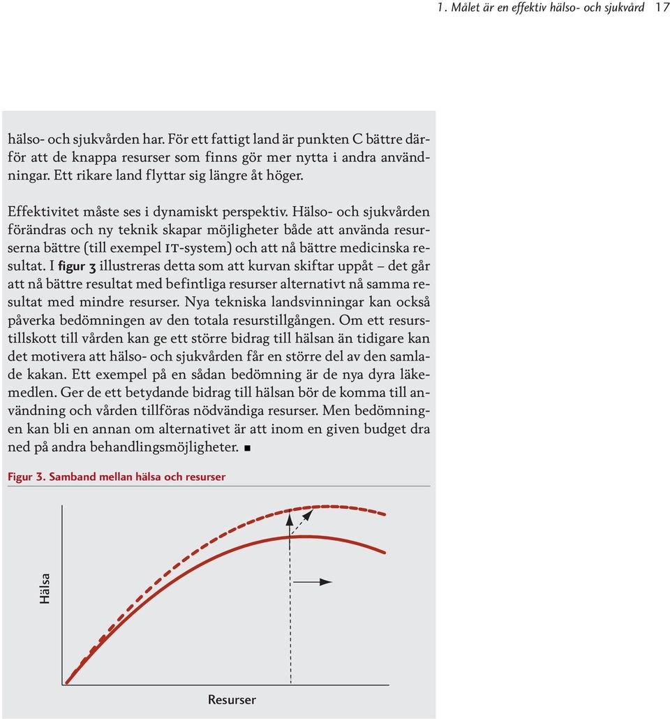 Hälso- och sjukvården förändras och ny teknik skapar möjligheter både att använda resurserna bättre (till exempel it-system) och att nå bättre medicinska resultat.