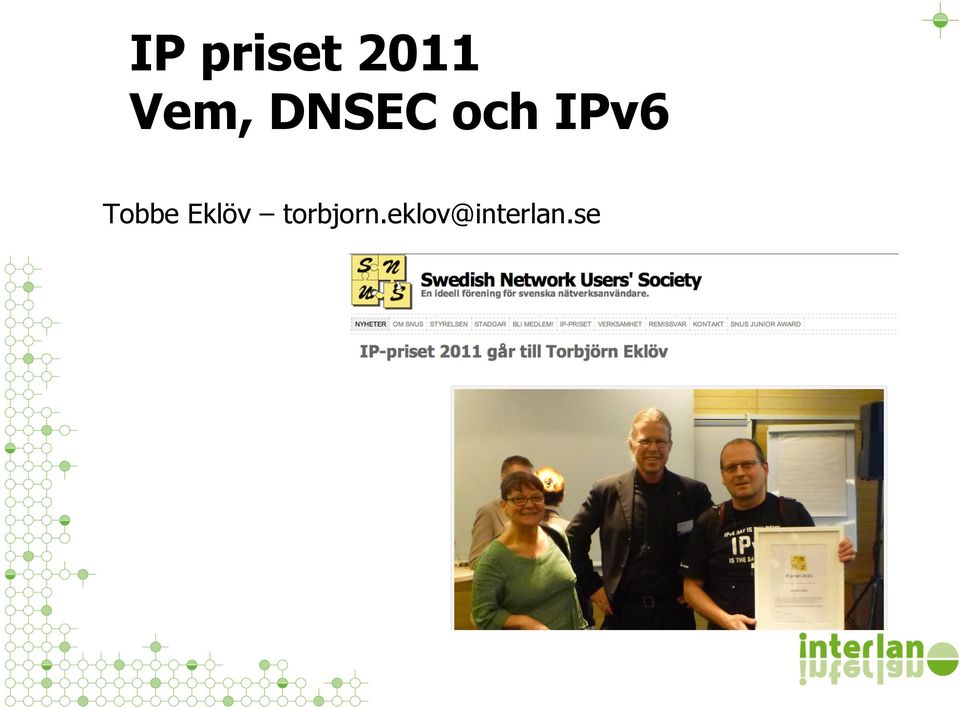 IPv6 Tobbe Eklöv