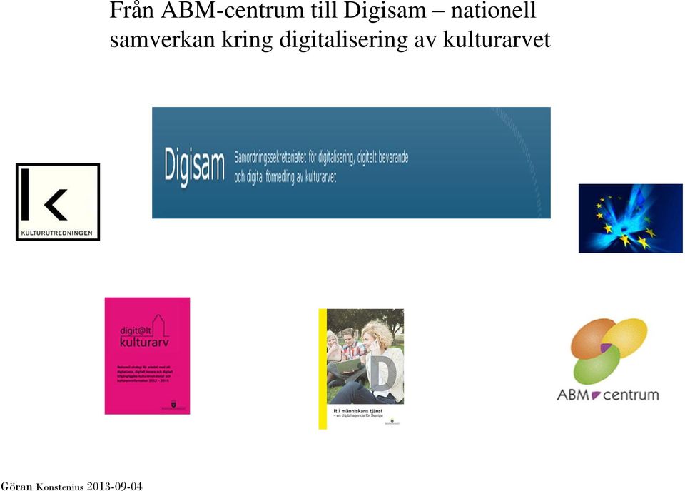 Digisam nationell samverkan