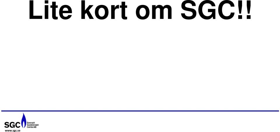 kort om