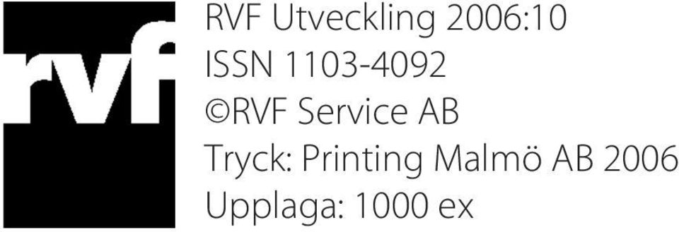 Service AB Tryck: