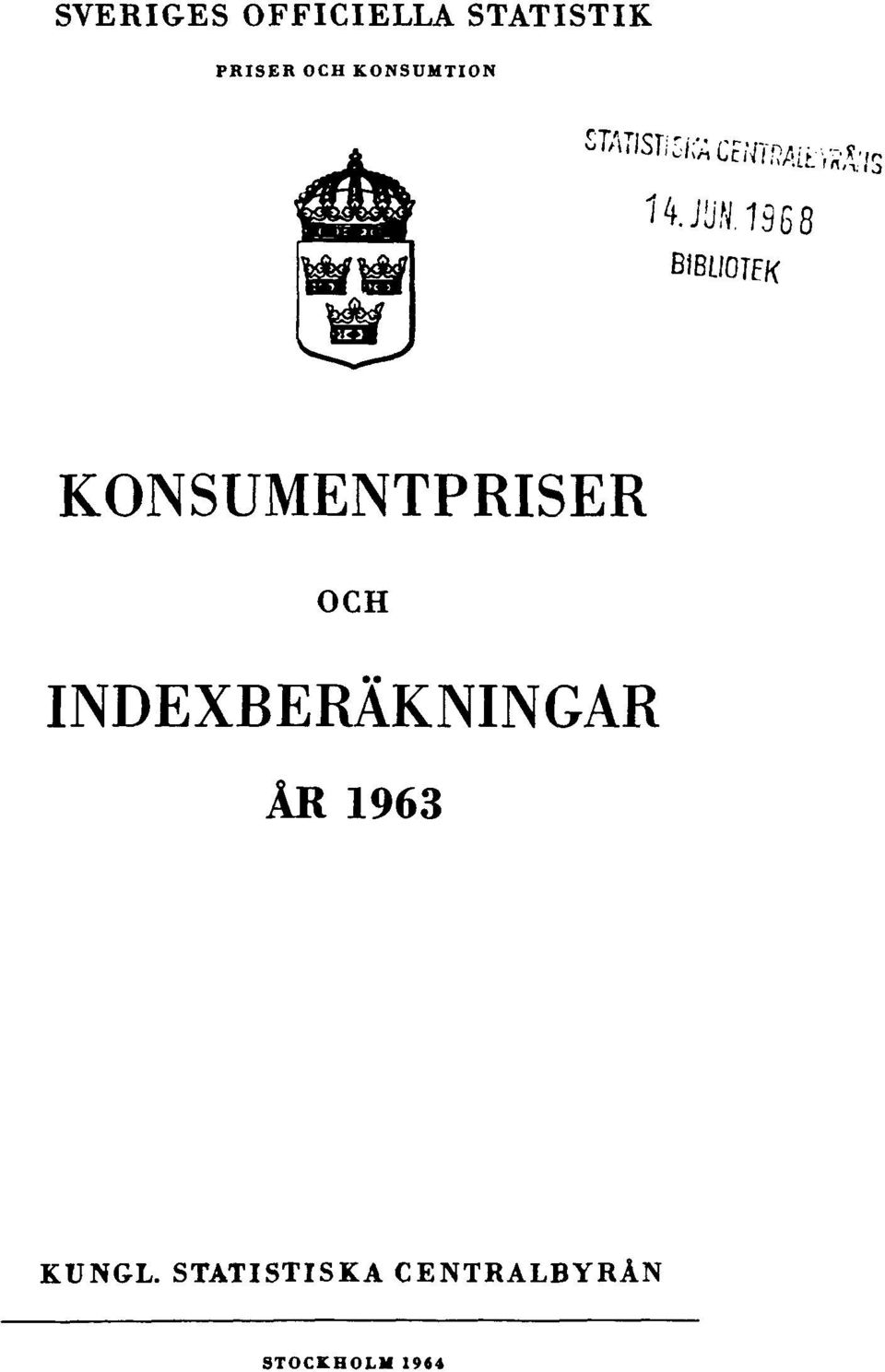 KONSUMENTPRISER OCH