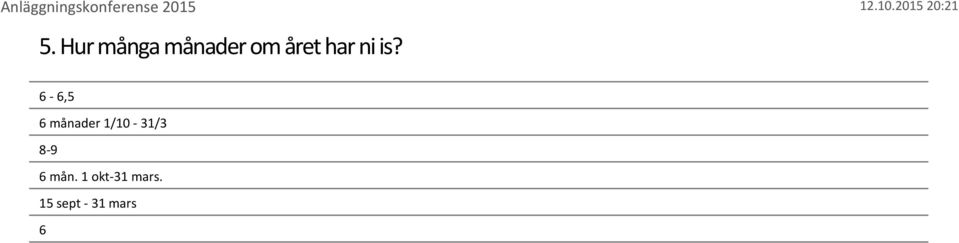 6-6,5 6 månader 1/10-31/3